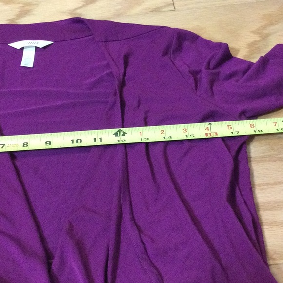 S Soma fuchsia purple waterfall drape lounge wrap - Picture 9 of 13